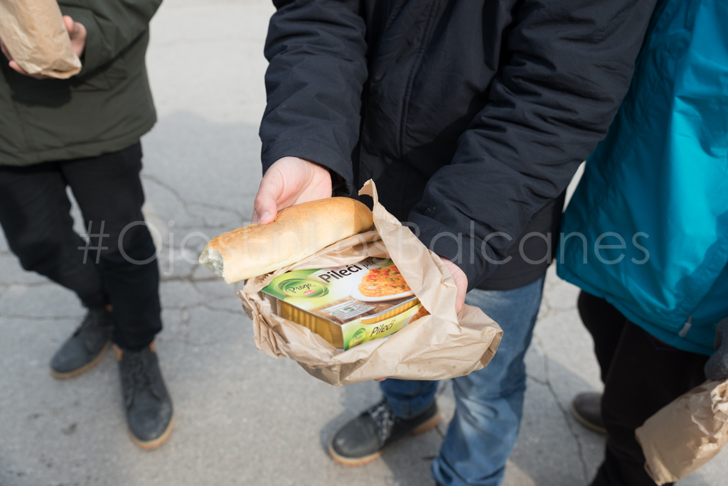 La comida para todo el día en Sid. Foto: Pablo Ibáñez.