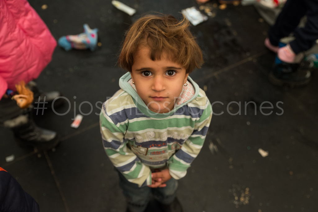 El campo de Sid está repleto de niños. Foto: Pablo Ibáñez.